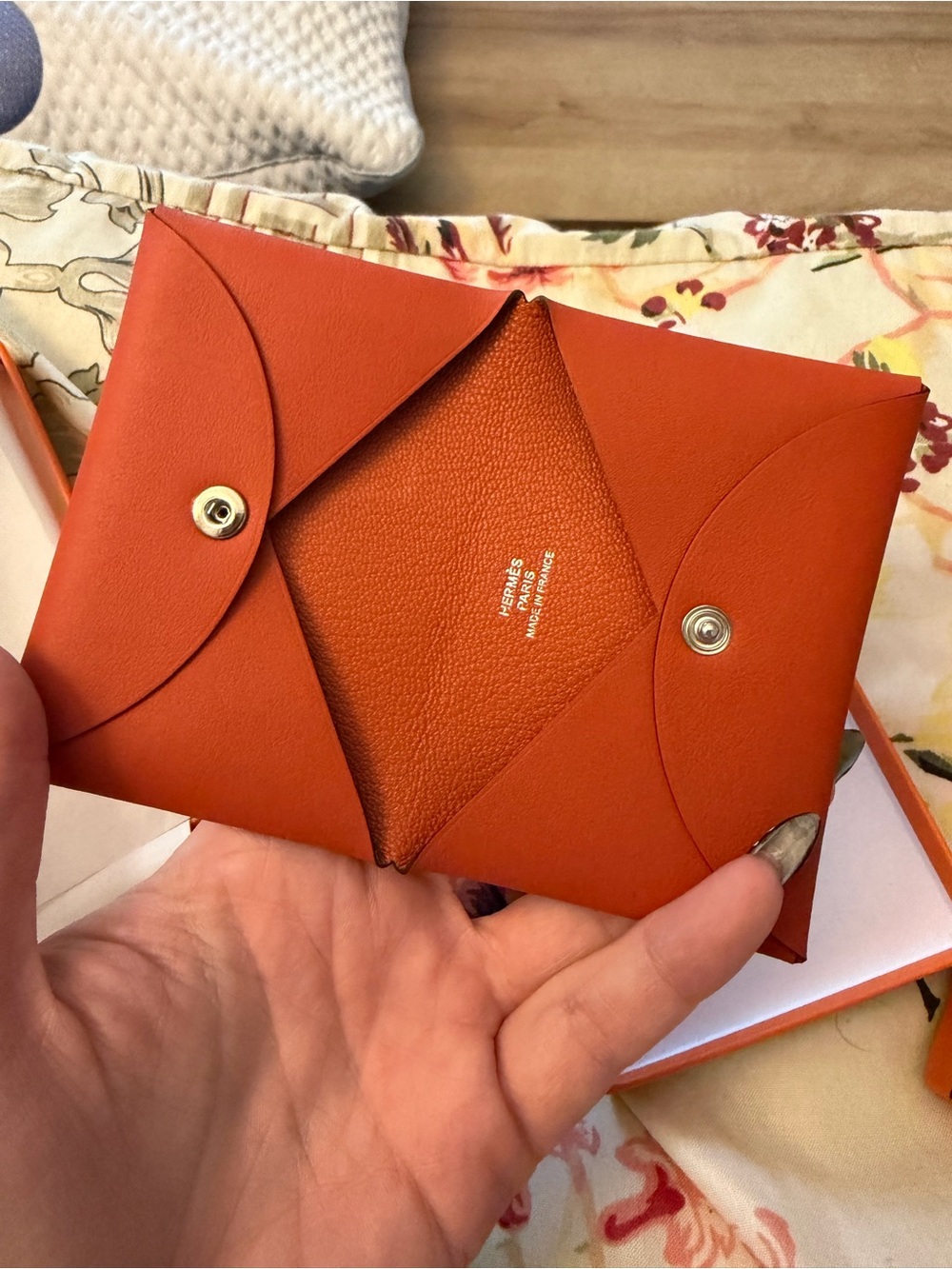 Hermes wallet - Calvi duo esque